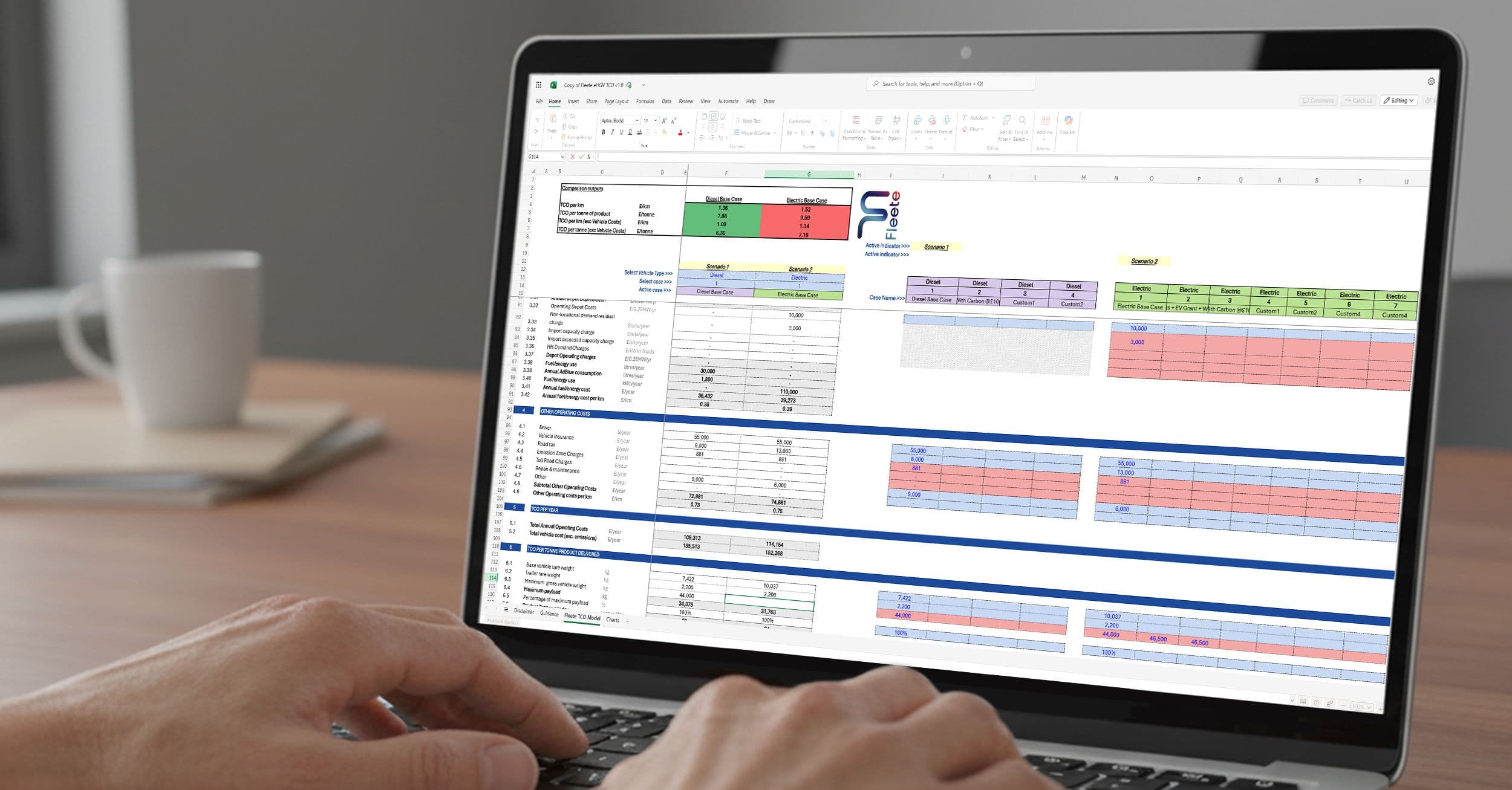 New Fleete TCO calculator explores the tipping point for electric HGV cost parity