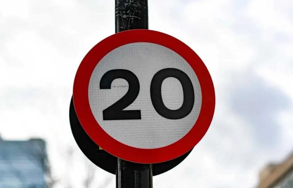 Figures prove 20mph speed limit saves lives