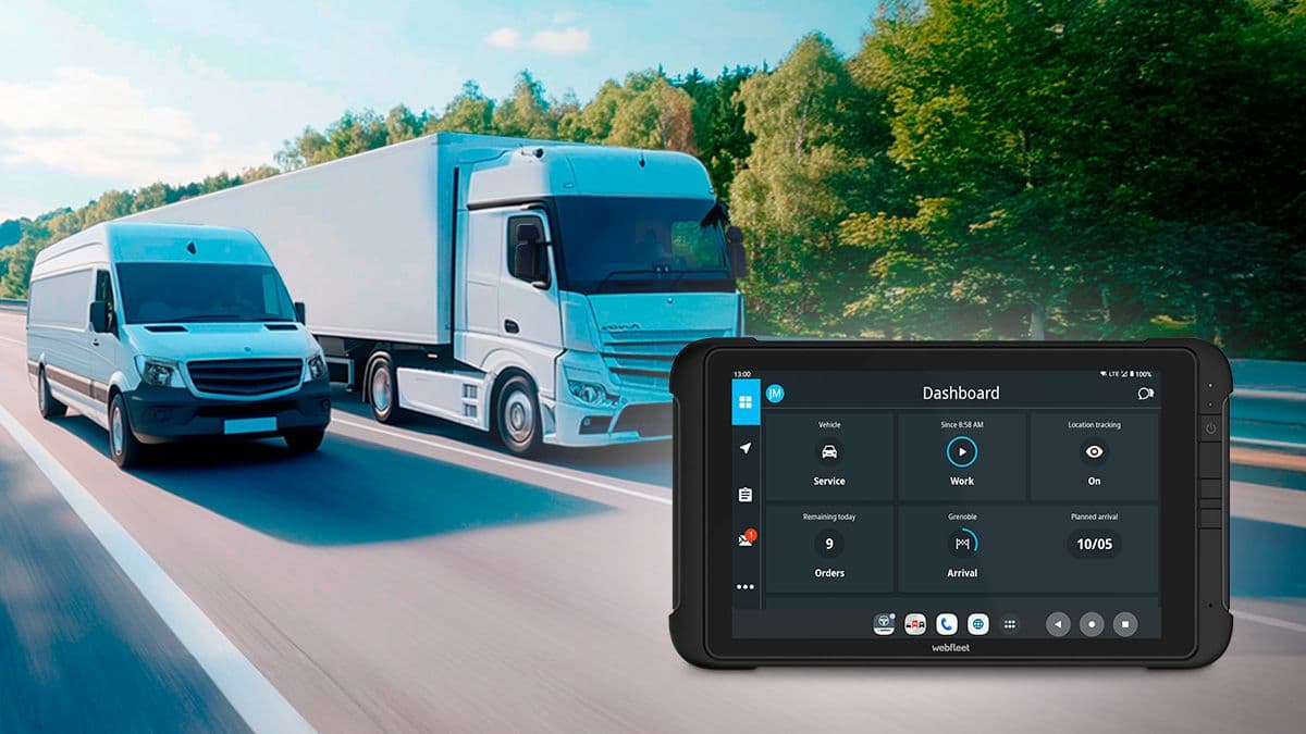 New tablet aims to enhance truck and van fleet management